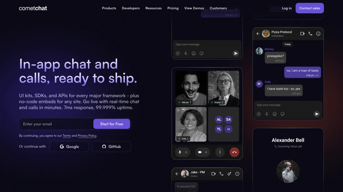 CometChat product