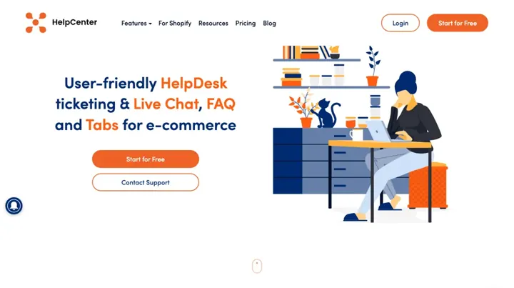 HelpCenter product page